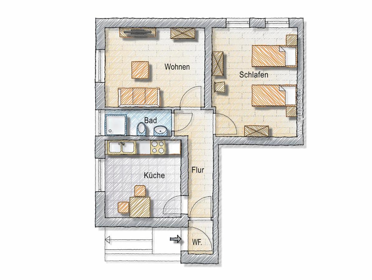 Ferienwohnung Kastanienblick Uelzen Luaran gambar